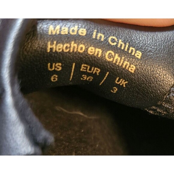 Aldo Mens Black Round Toe Slip-On Casual Sneaker Shoes Size 6 lightweight - Picture 6 of 6